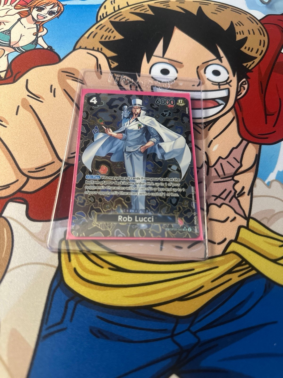 rob lucci one piece card