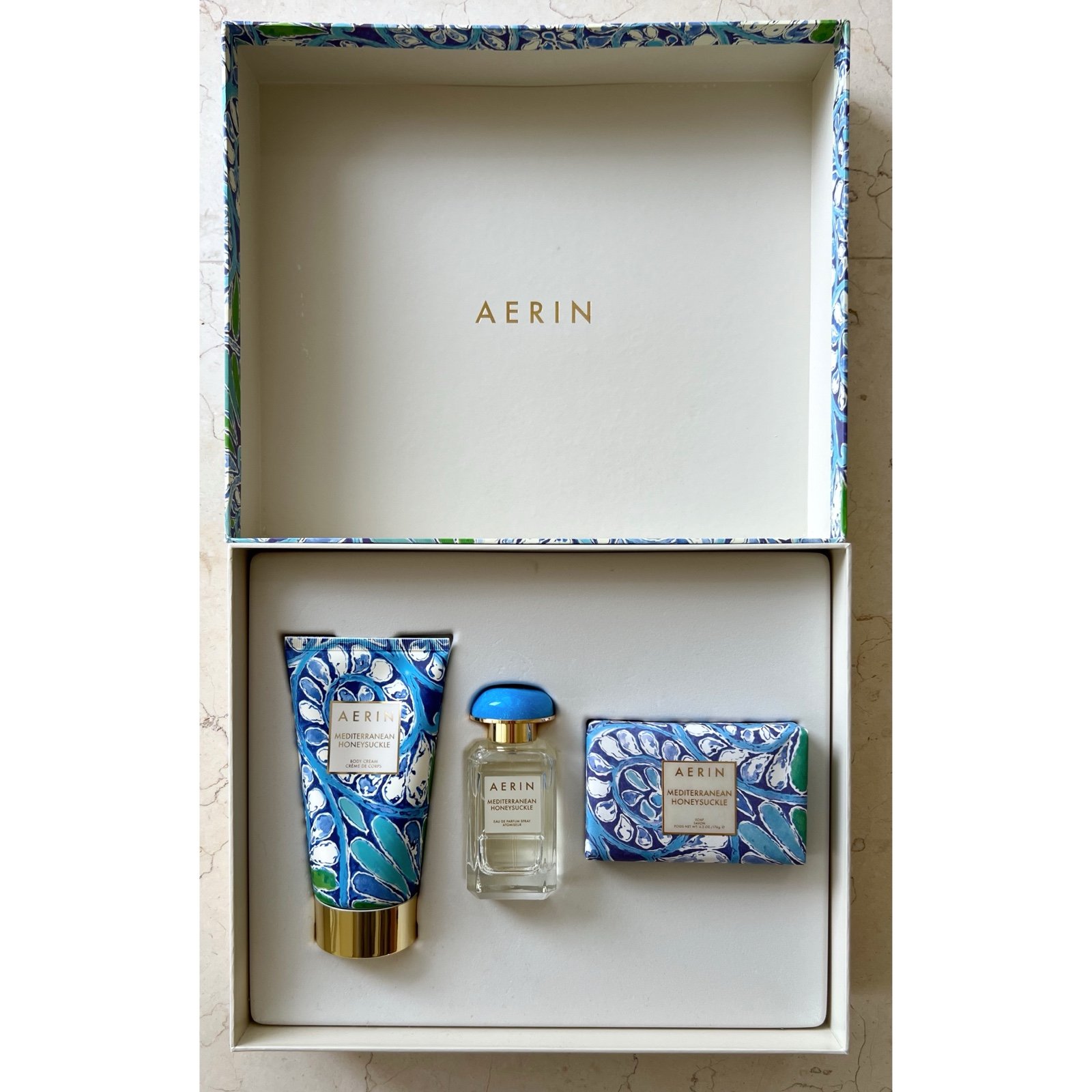 Aerin Mediterranean Honeysuckle Collection 3 Piece Gift Set