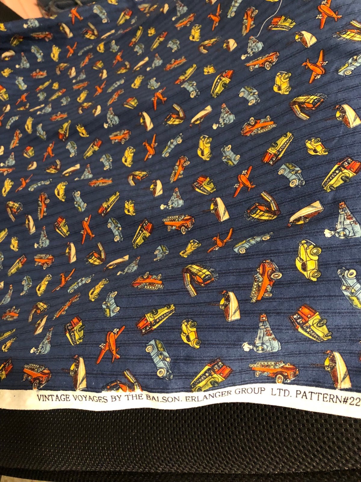 Vintage Voyages Fabric