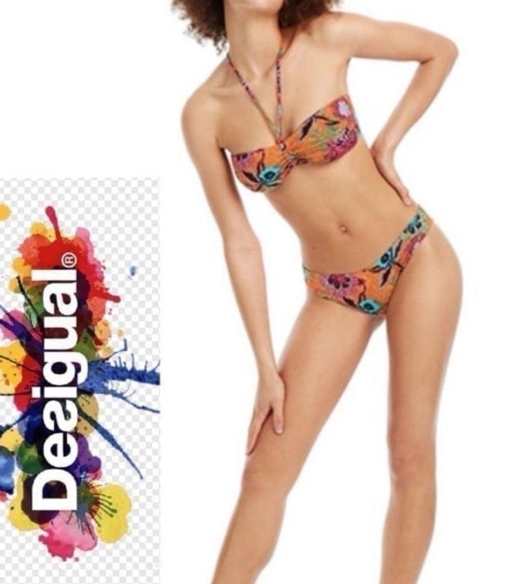 DESIGUAL 2-Piece Swimsuit New With Tags