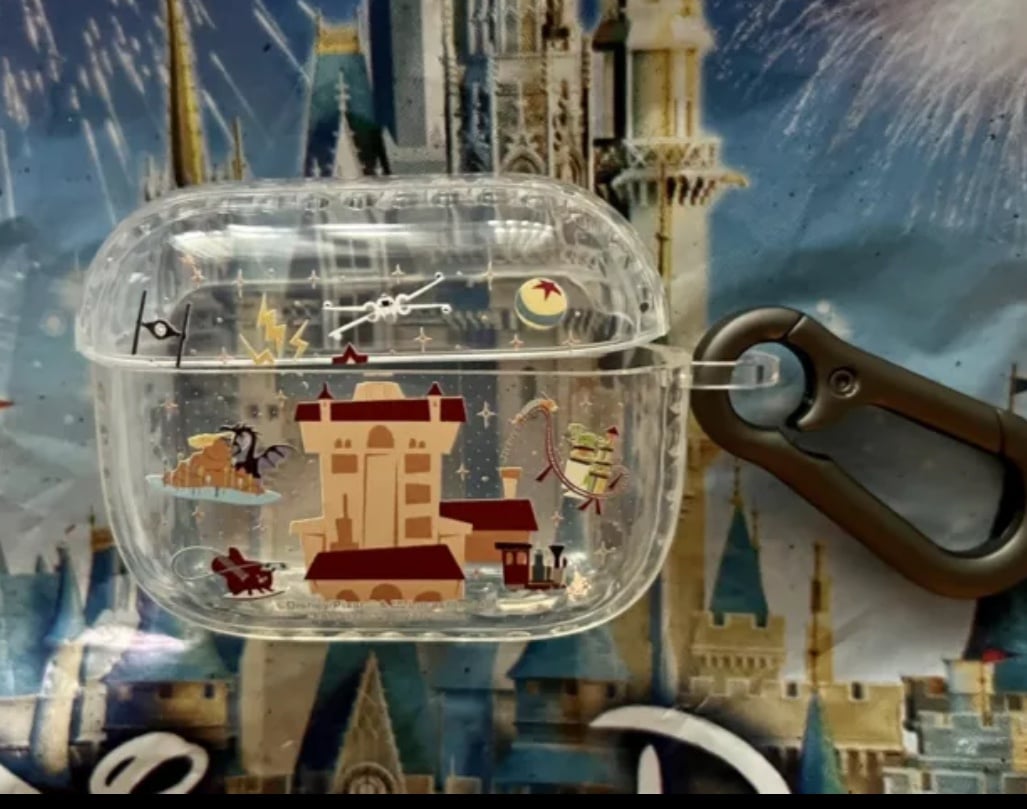 Disney Parks Hollywood Studios Tower Of Terror Headphone Apple AirPod 4 Case