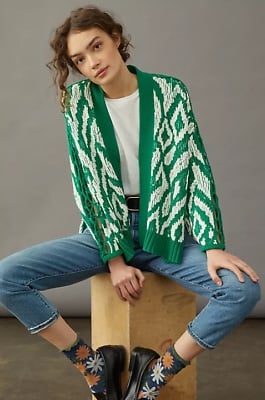 NWOT Anthropologie Krisha Cardigan