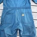 Vtg Big Ben Men's Coveralls Size 46 Short Green USA cosplay Michael Myers