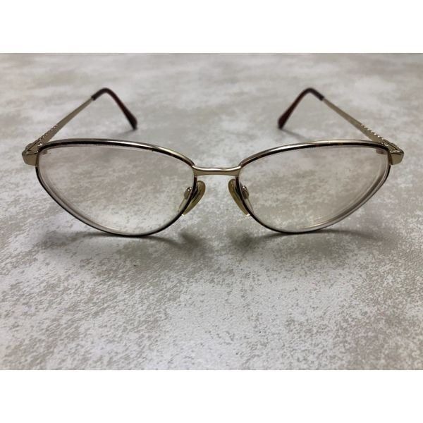 VINTAGE Valentino Tortoise Eyeglasses V358 906 56[]14 130 - RIMS ONLY
