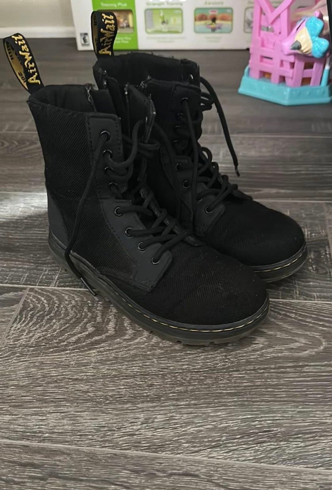 Dr Martens youth boots size 3
