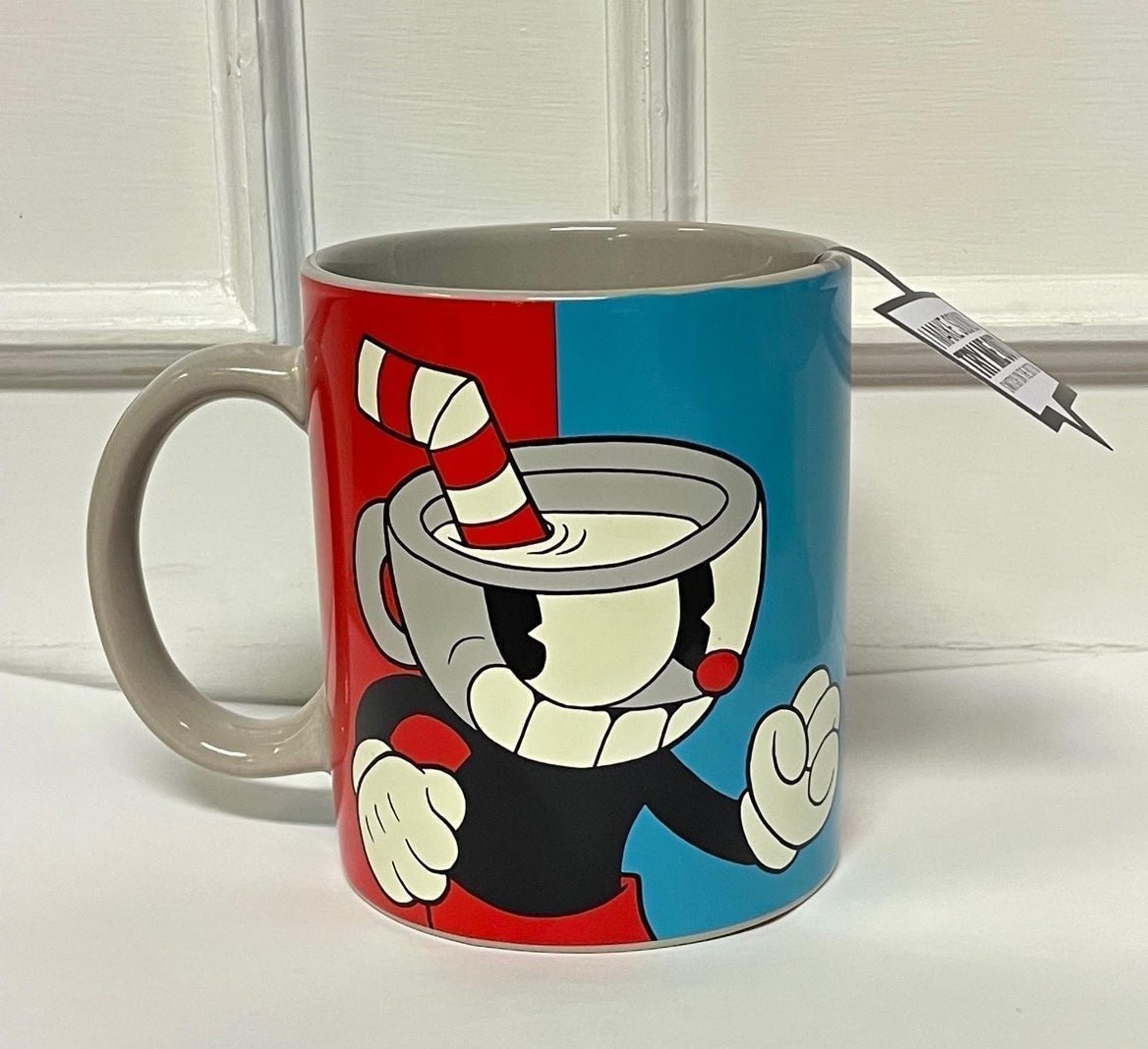 Cuphead & Mugman 16 oz. Ceramic Coffee Mug with Sound