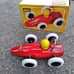 Vintage 1960's Brio Wood Racing Car Baby Toy
