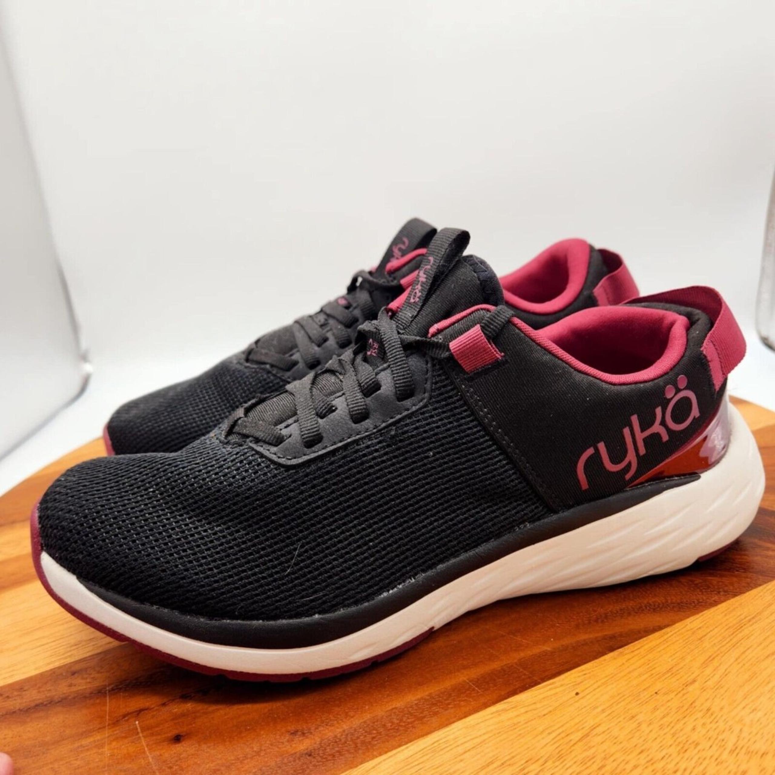 Ryka Persist XT Womens 9W Athletic Training Running Shoes Sneakers Black Pink