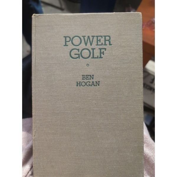 Power Golf By Ben Hogan 5th Printing 1948 HC Book