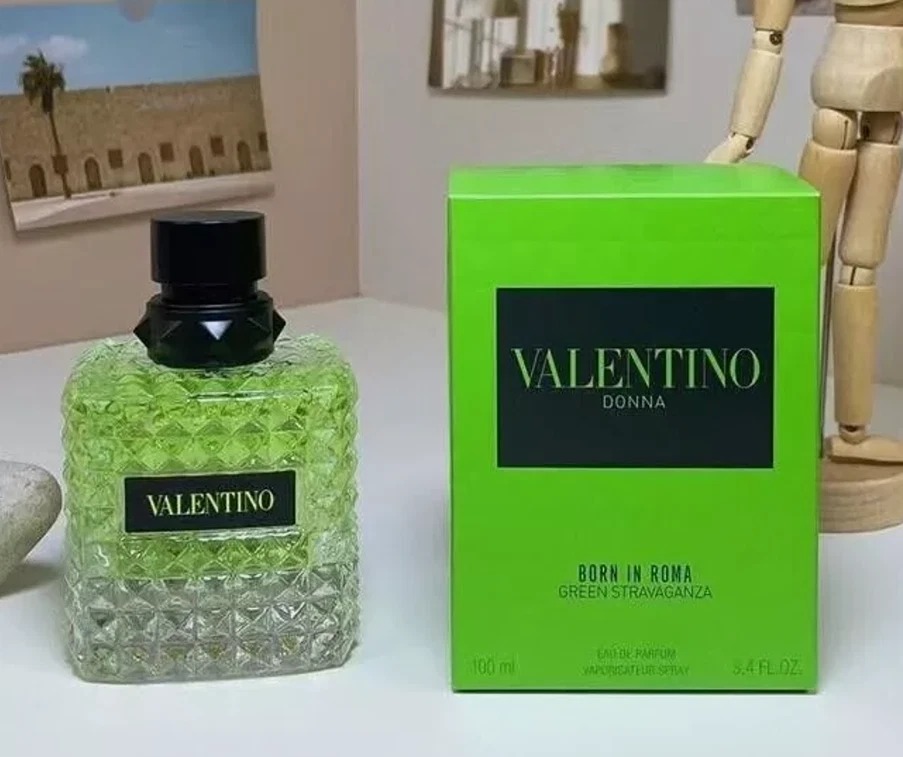 Valentino Donna Born in Roma Green Stravaganza 3.4 oz EDP Spray for Women New