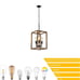 3 Lights Farmhouse Chandelier
