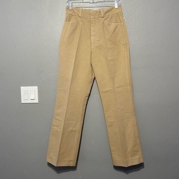 RE/DONE 70S Trouser High Rise Flared Leg in Washed Size 26