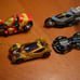 BATMAN & FRIENDS & VILLAINS BATMOBILE