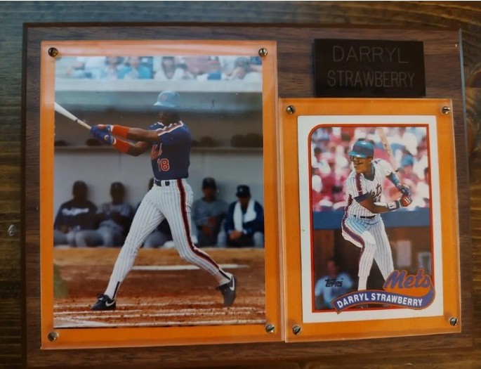 darryl strawberry 1989 original photograph ny mets