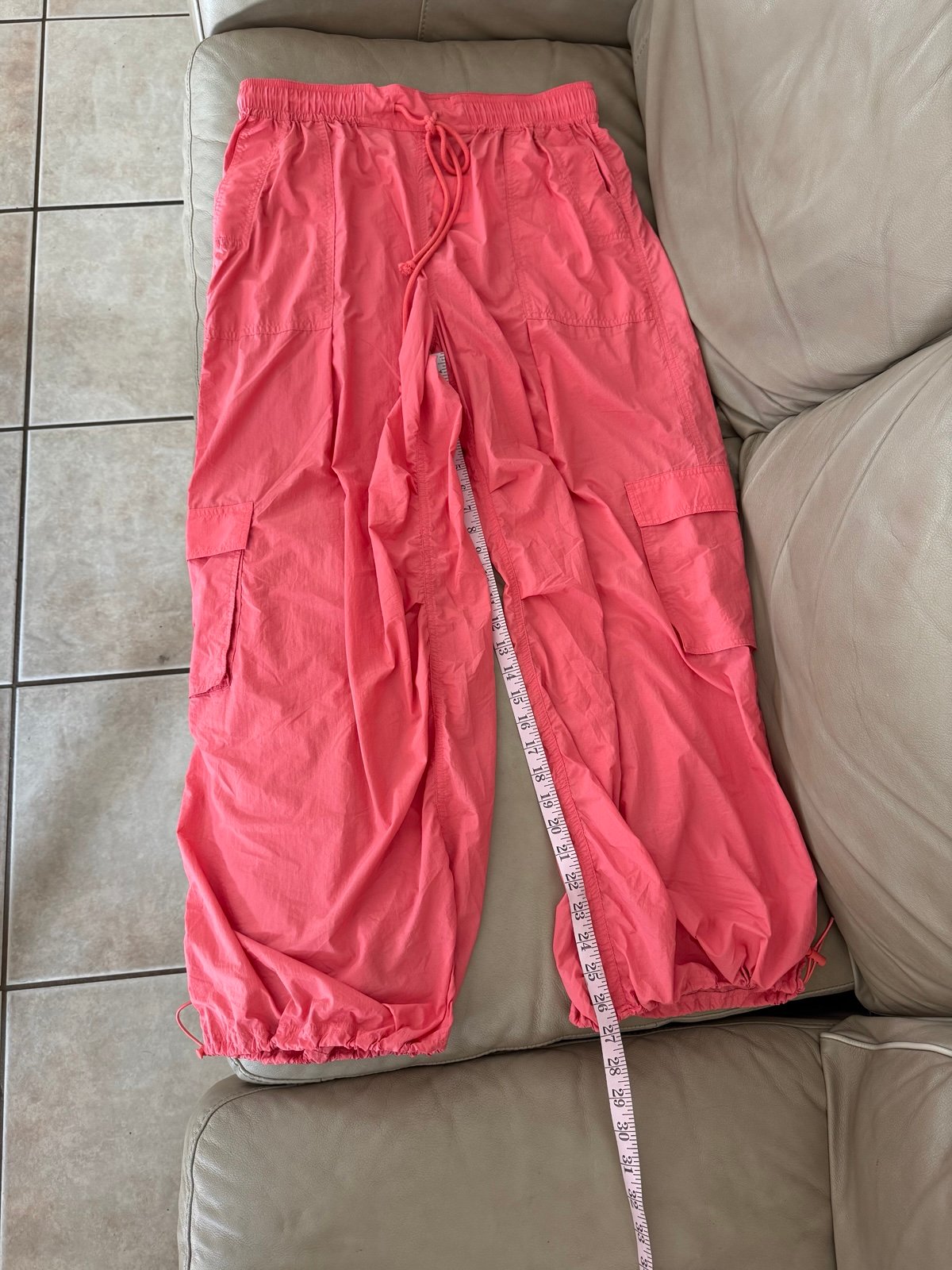 【U LAN】[U-BASIC] Ani Parachute Balloon Training Pants Daily Practice by Anthropologie Base Jump Parachute Pants