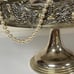 Beautiful Godinger 3-tier Mirrored Silverplate Grapevine Stackable Cake Stand