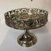Beautiful Godinger 3-tier Mirrored Silverplate Grapevine Stackable Cake Stand