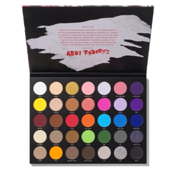 NIB Morphe X Abby Roberts The Artcasts Palette