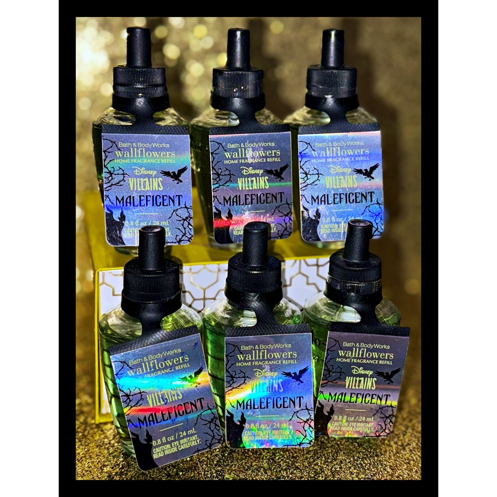 Bath & Body Works Disney Villains Maleficent Wallflowers Fragrance Refill x6