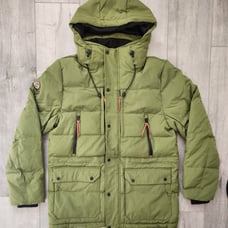Superdry Expedition Cold Weather Down Parka Coat M5010434A Men's Size Large NWT