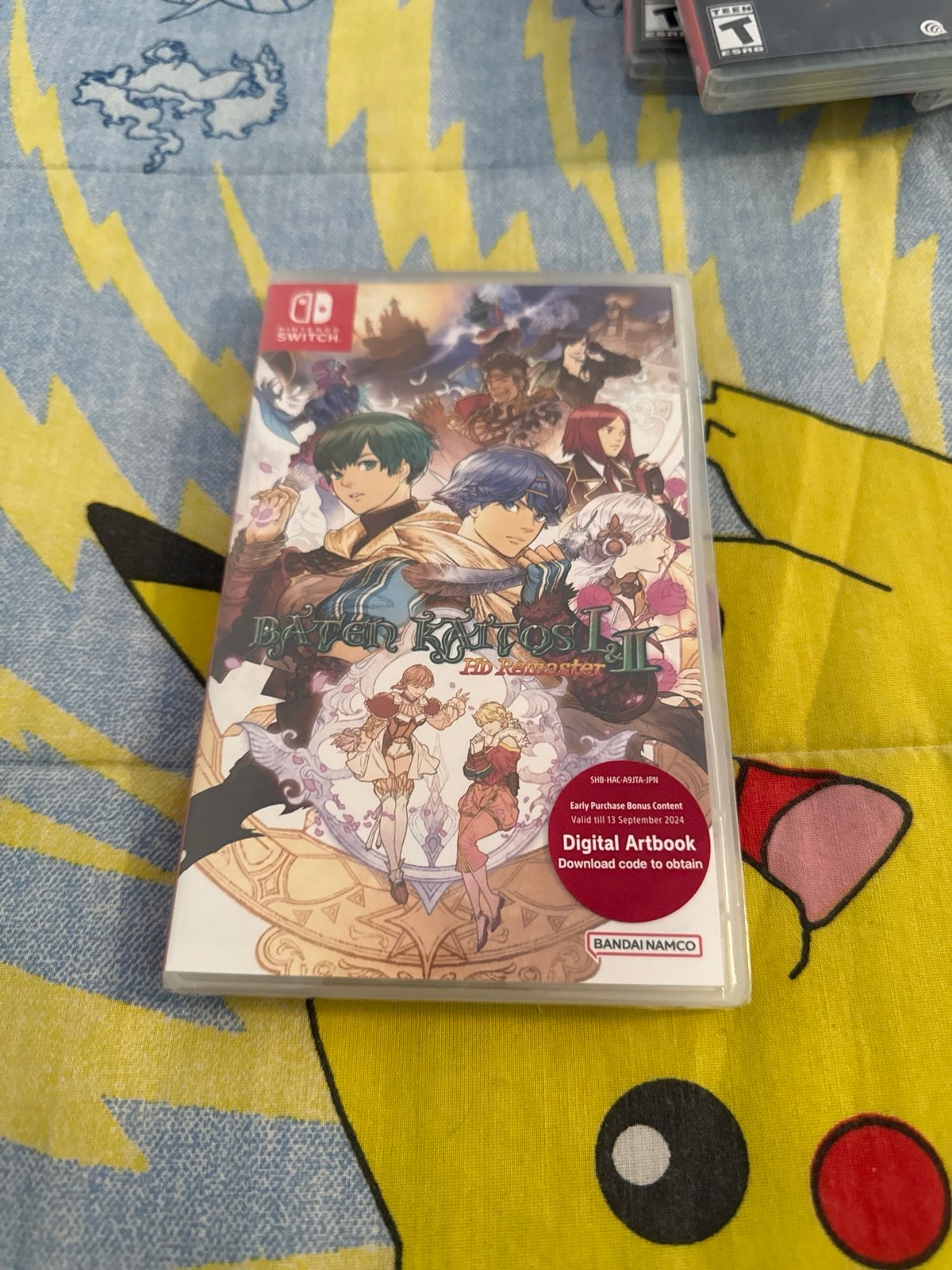 Unopened SW Baten Kaitos I & II HD Remaster Nintendo Switch Bandai Namco Sealed