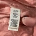 Soft Surroundings Dusty Coral Pink Faux Suede Moto Motorcycle Biker Jacket Coat