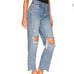 NWT Free people tapered baggy boyfriend in mid century blue sz 30