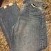 NWT Free people tapered baggy boyfriend in mid century blue sz 30