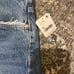NWT Free people tapered baggy boyfriend in mid century blue sz 30