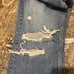 NWT Free people tapered baggy boyfriend in mid century blue sz 30