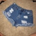 Pacsun High Rise Festival Denim Shorts
