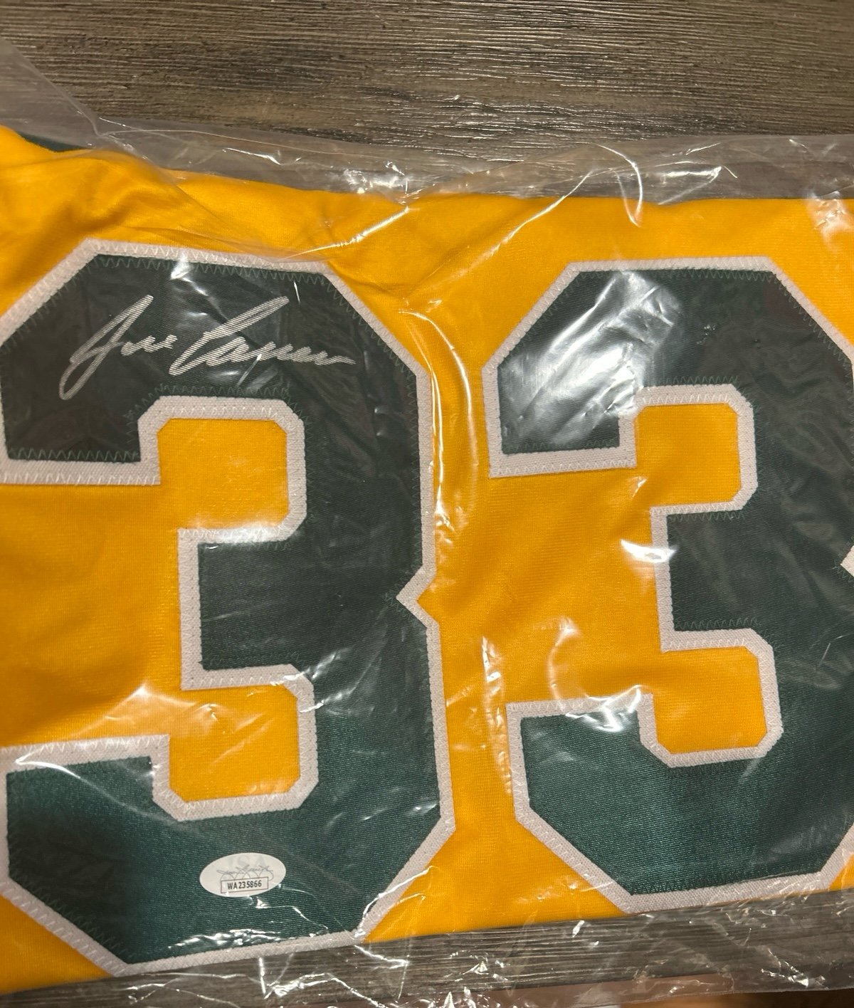 Jose Canseco Autographed Jersey