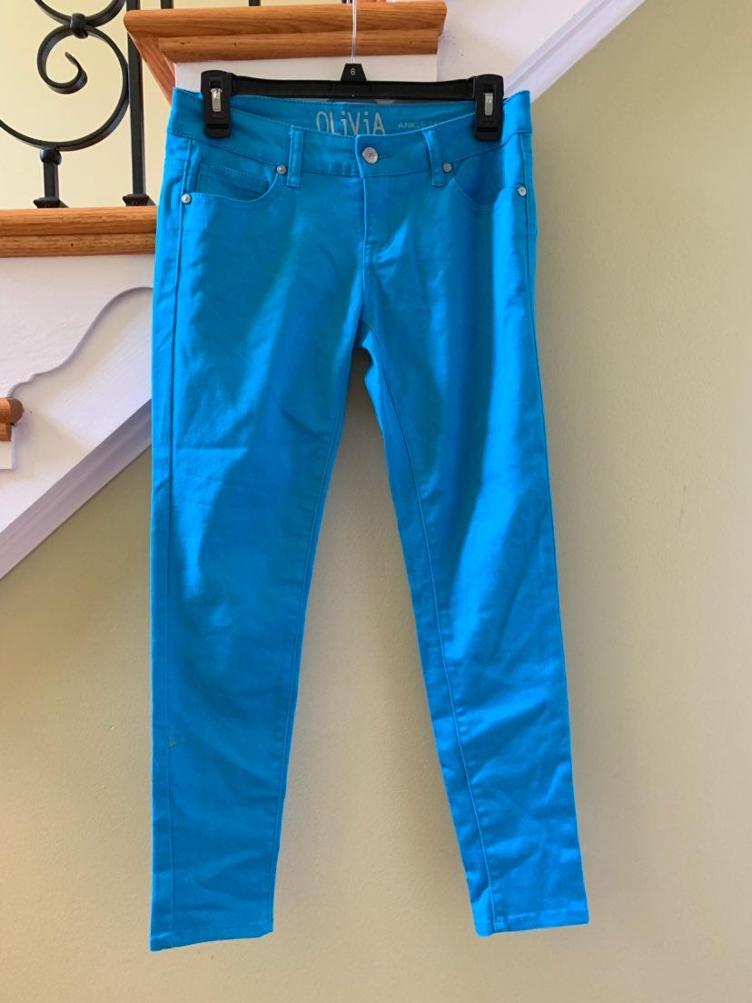 DELIAS OLIVIA AWUA BLUE PANTS 3 STRETCH