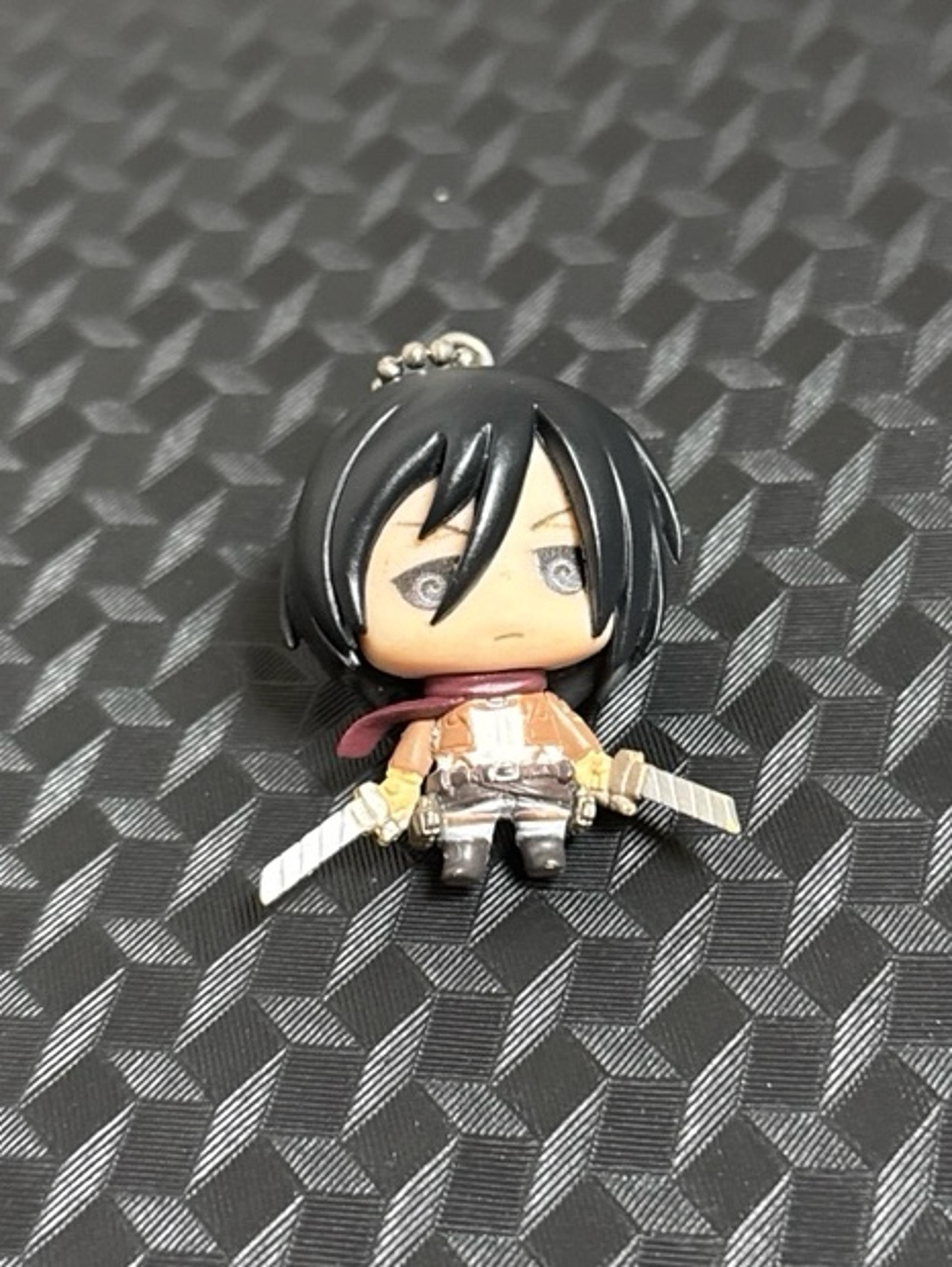 Mikasa Akerman le petit chara keychain