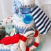 Ship Diaper Cake, Nautical Baby Shower