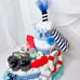 Ship Diaper Cake, Nautical Baby Shower