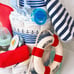 Ship Diaper Cake, Nautical Baby Shower