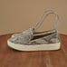 Sofft Womens Somers Slip On Shoes Sneakers Gray Snake Print Leather Size 6.5M