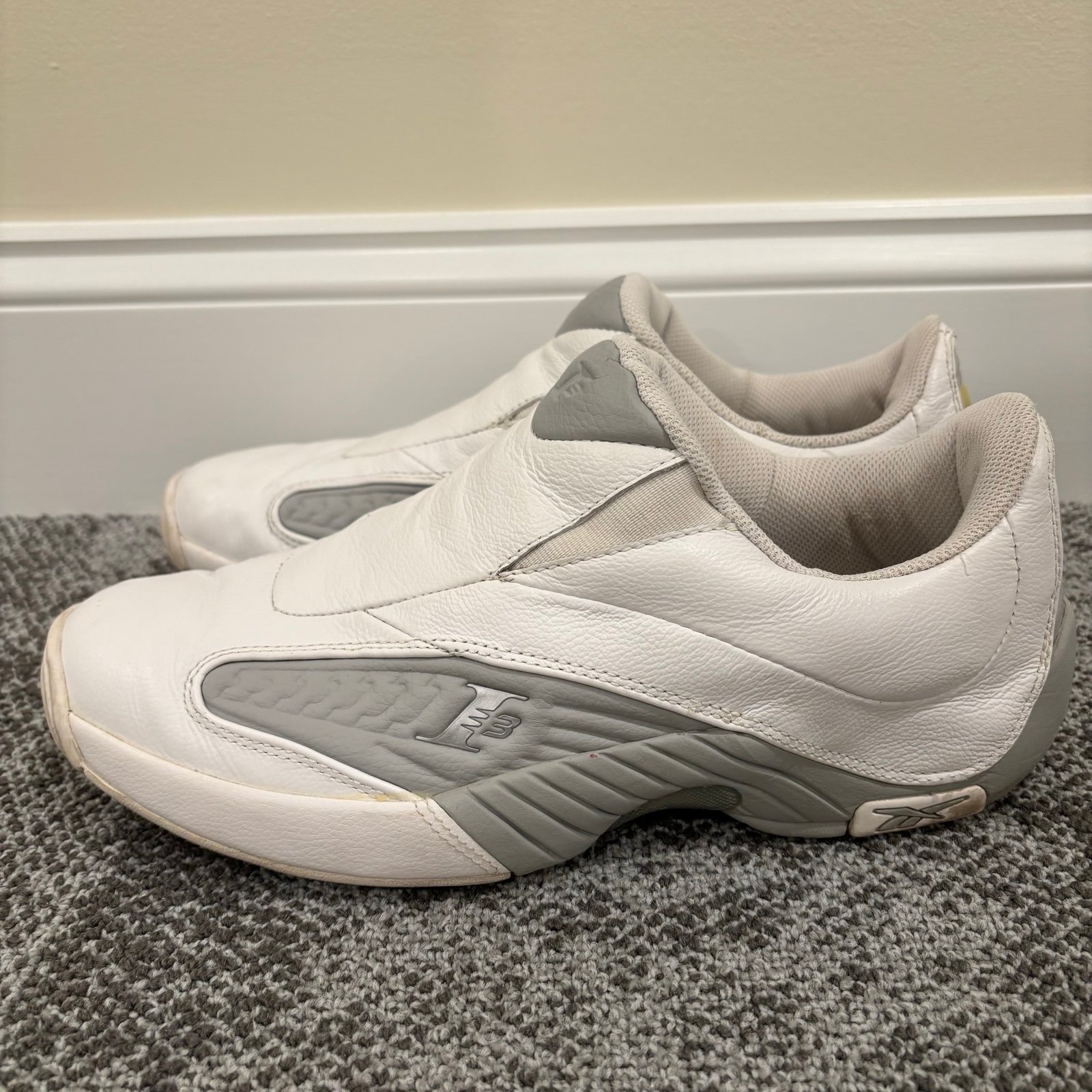 Vintage Reebok MVP Collection I3 Allen Iverson Leather Shoes Mens U.S. 11
