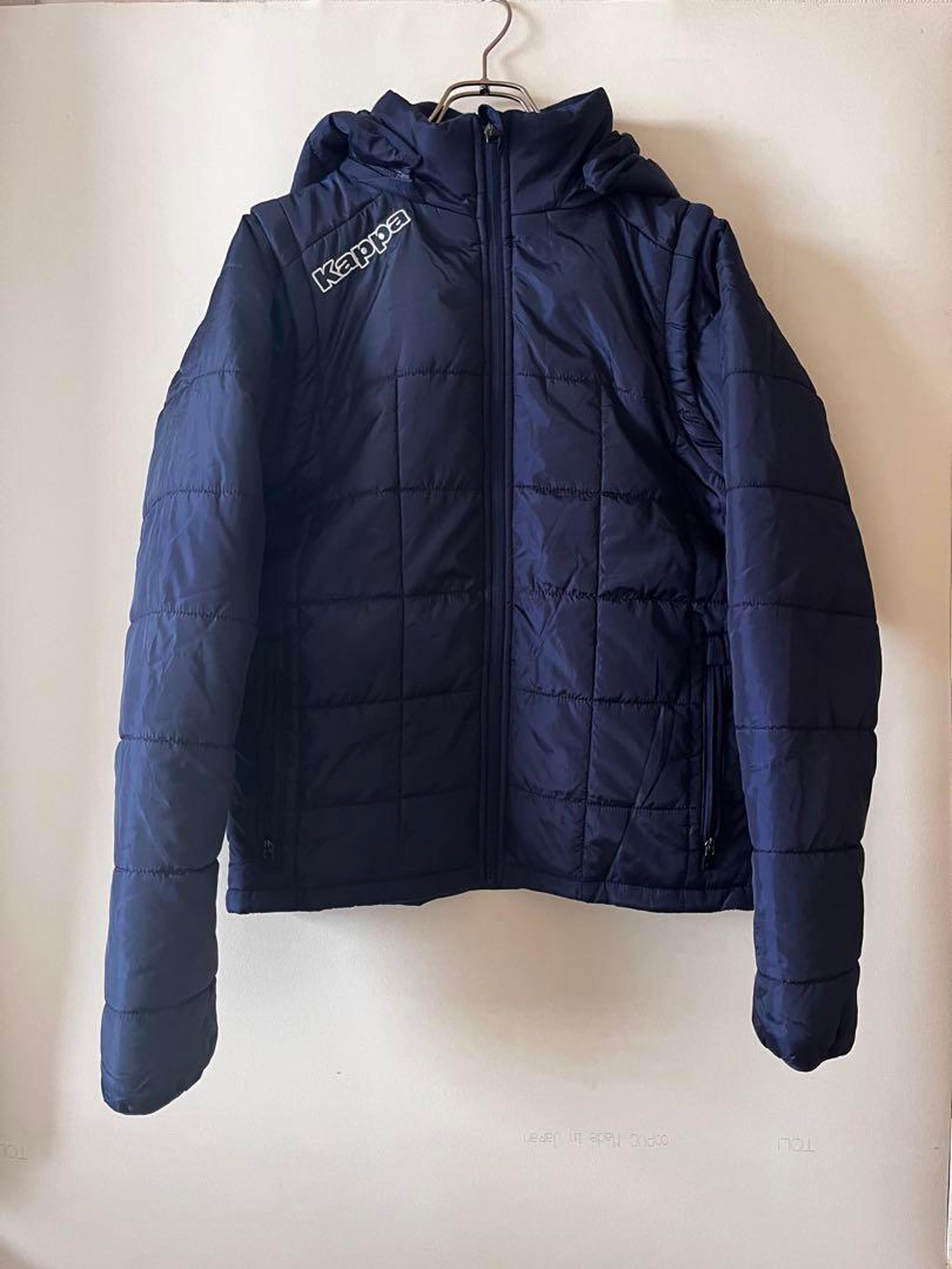 Excellent condition No.3544 US vintage Kappa navy down jacket SMALL
