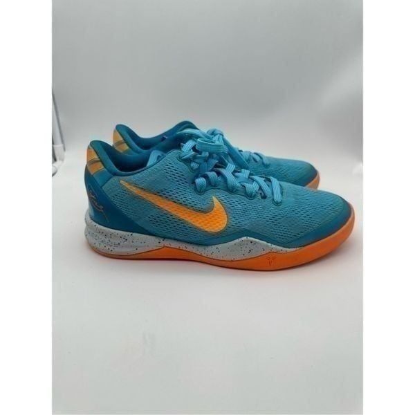Nike Kobe 8 GS Shoes Baltic Blue Size Youth 6.5Y/Men 6.5/ Womens 8.5 Basketball