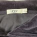 UGG Sweatshirt L Iris Track Jacket Black Velour Hoodie Kangaroo Pocket Athletic