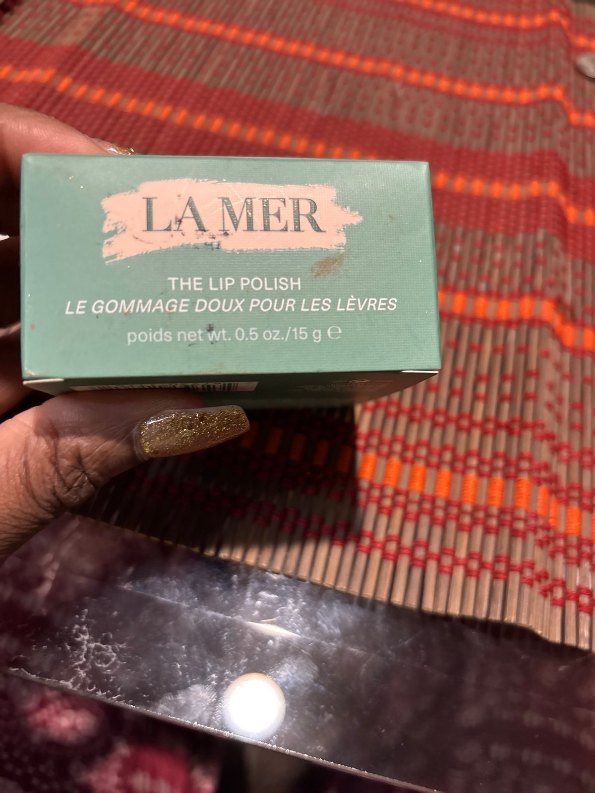 New LAMER lip polish