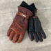 Vintage Grandoe women’s leather winter gloves size medium Euc absolutely gorgeou