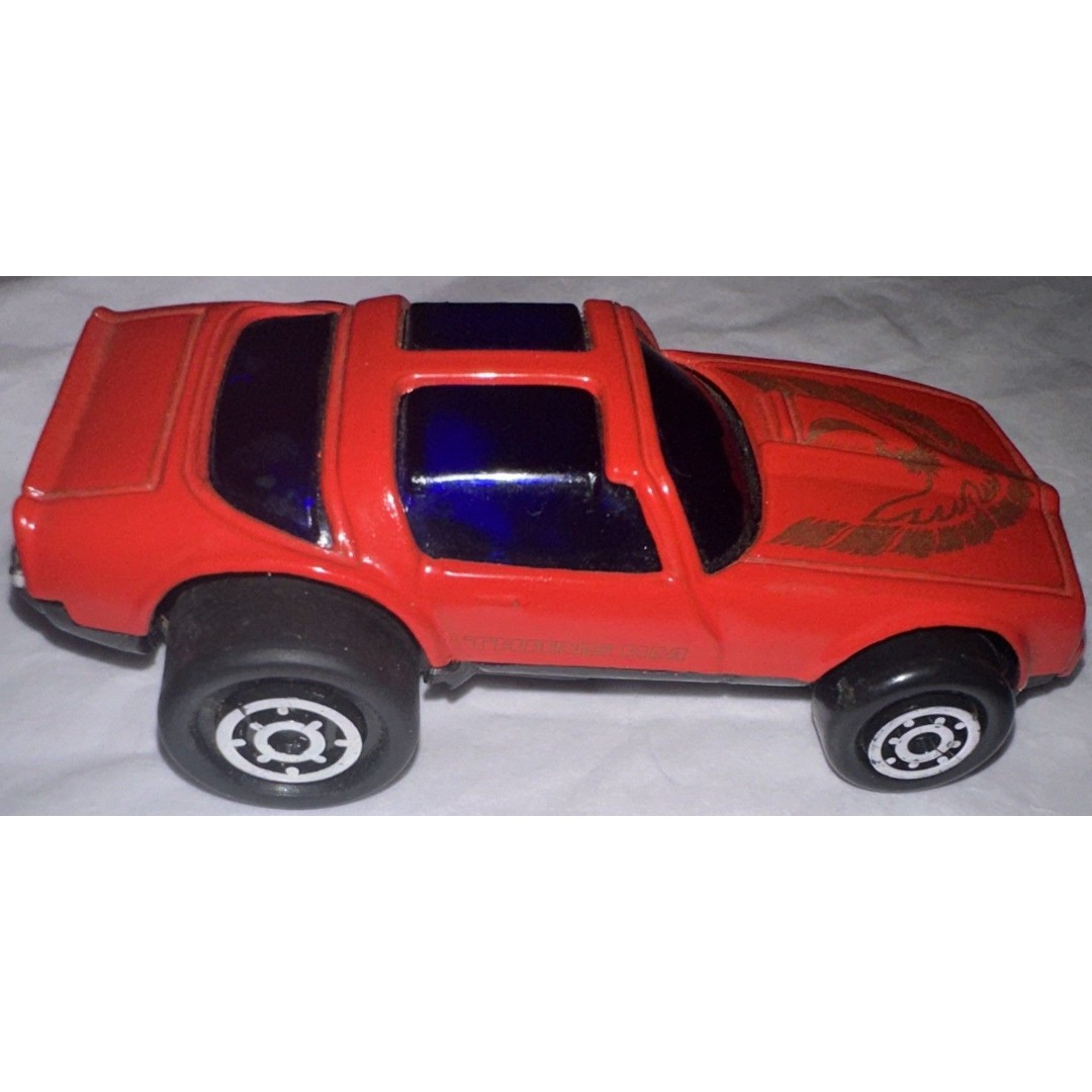 MATTELL ARCO Red FIREBIRD TRANS AM Pull Back TOY DIECAST CAR Made In Hong Kong