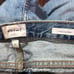Frame Jeans Mens 34 Blue L Homme Slim Light Wash Distressed Straight Leg 34