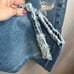 Frame Jeans Mens 34 Blue L Homme Slim Light Wash Distressed Straight Leg 34