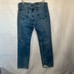 Frame Jeans Mens 34 Blue L Homme Slim Light Wash Distressed Straight Leg 34
