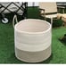 NEW Large Blanket Basket (18 X18 X16 ) Woven Baby Laundry Hamper (Storage Cotton