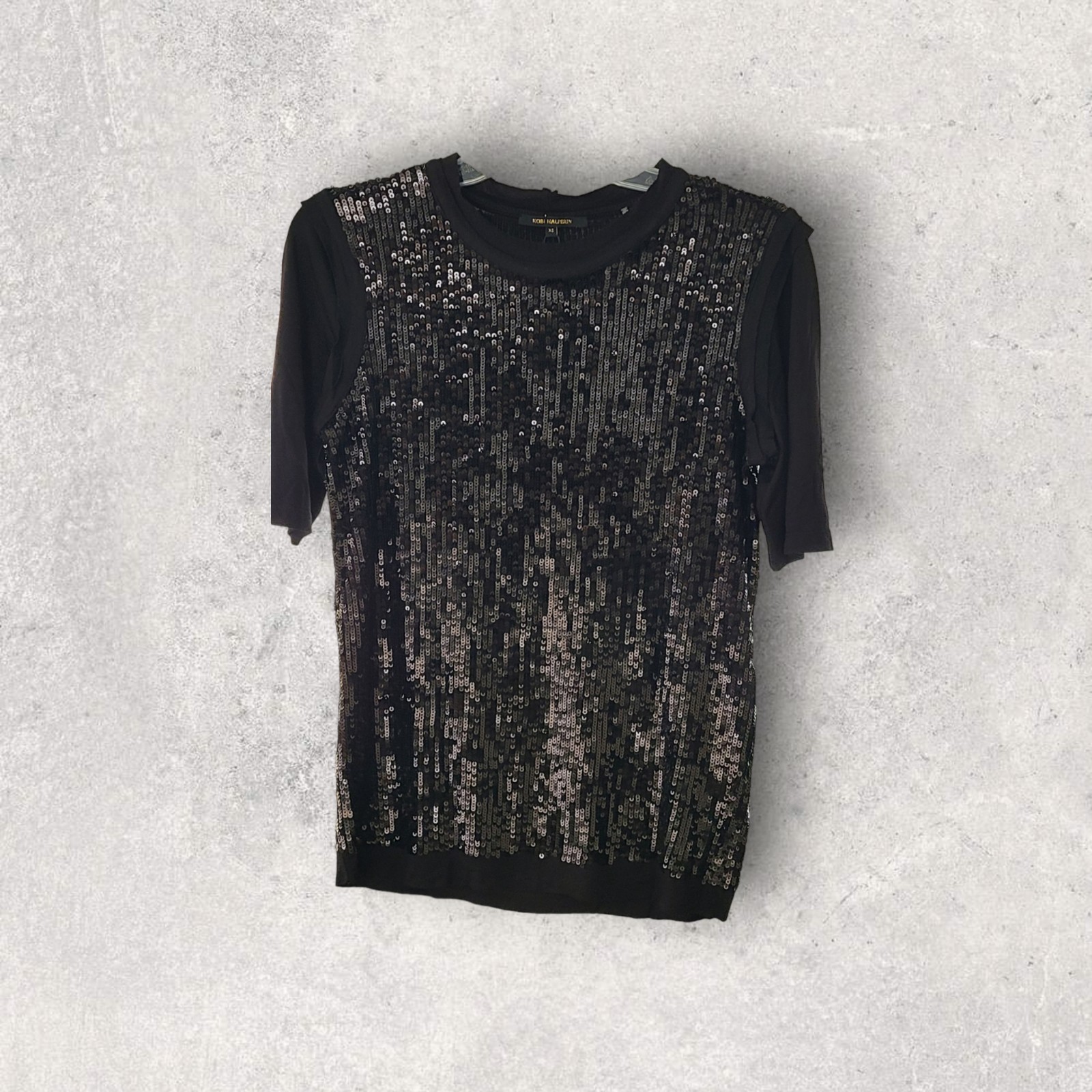 Kobi Halperin Sydney Sequin Top Size XS,